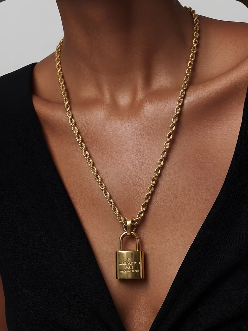 Gold plated 14k necklace and locket